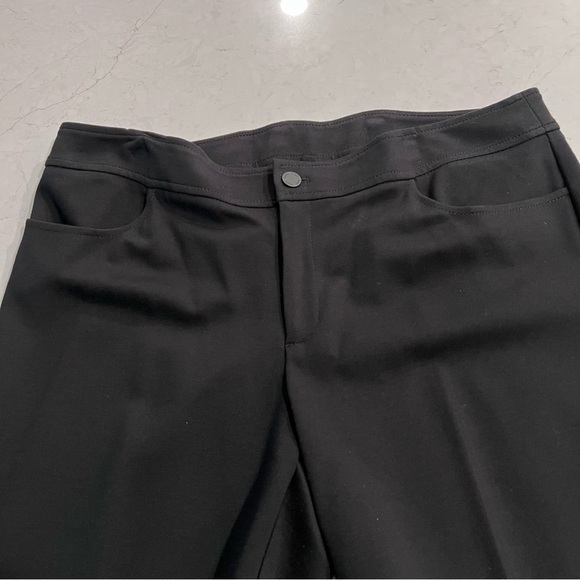 Anne Klein Pants - Anne Klein Black Stretch Knit Pants Classic Trousers NWOT